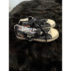 Ed Hardy eagle snake hi‎ top athletic sneakers 10